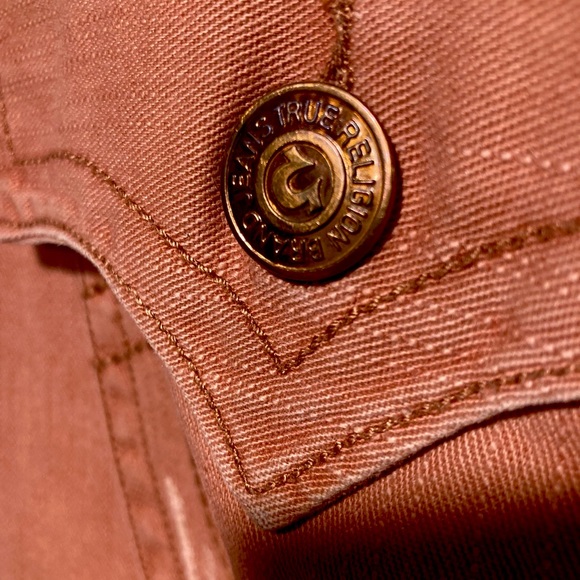 Rare!  Skulls and Roses Straight True Religion Size 32x32 (NOT AUTHENTIC) - Picture 3 of 12